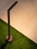 Zewnętrzna lampa stojąca minimalistyczna LED klasyczna uniwersalna aluminiowa kolor rdzawy IP65 BERENDA LE75140 Luces Exclusivas